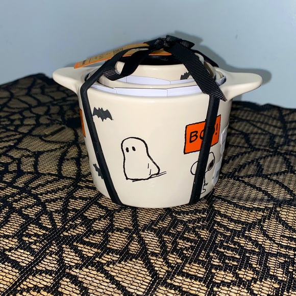 Rae Dunn Peanuts SNOOPY 2024 Halloween Measuring Cups - SET OF 4 - Boo Sign NWT - Picture 2 of 3